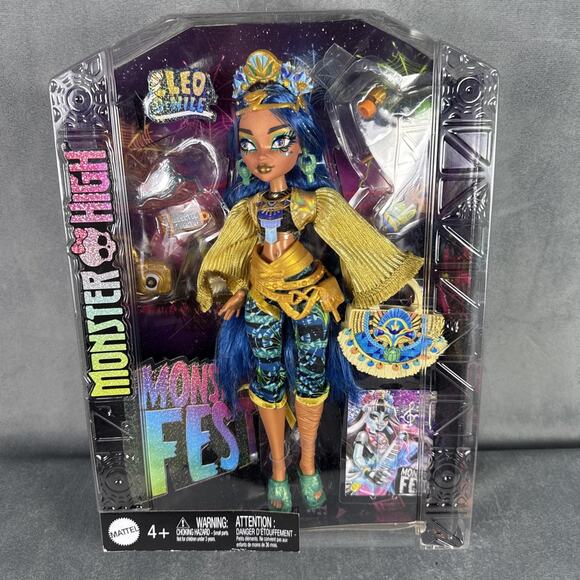Monster High Cleo‎ de Nile Monster Fest New in Box - Picture 1 of 16